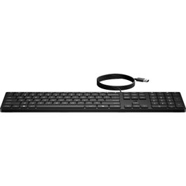HP Teclado 320K Negro con Conexión USB